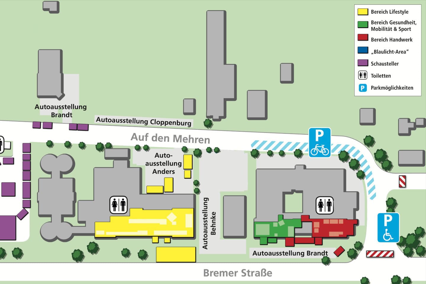 Informationen für Besucher der Gewerbemesse